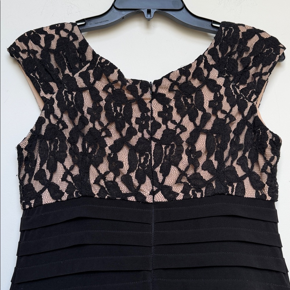 London Style Black Bodycon Dress SZ 6 - Picture 4 of 4